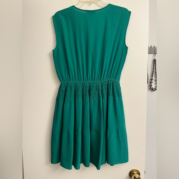 J Crew Emerald Green Dress - Picture 3 of 5